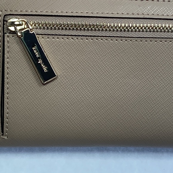 Kate Spade  Staci Large Slim Bifold Wallet Color Block Pattern - Picture 5 of 12